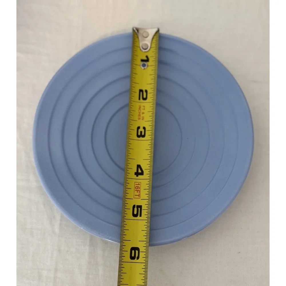 Hazel Atlas Moderntone‎ Blue Cup & Saucer